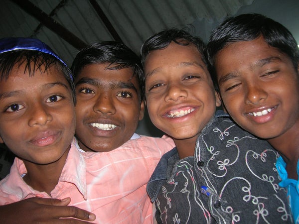 Bnai Israel children of Andhra Pradesh, India